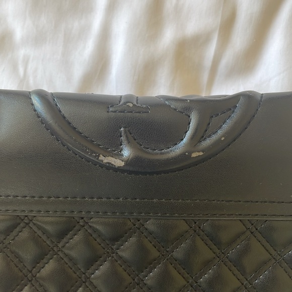 GUESS Women’s Black and Gold Convertible Crossbody - Picture 3 of 8